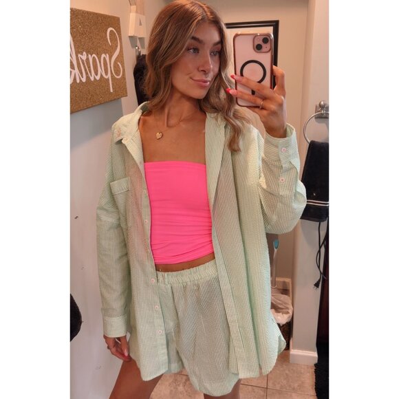 FREE PEOPLE Carrie Tube / Neon Flamingo - Picture 3 of 5